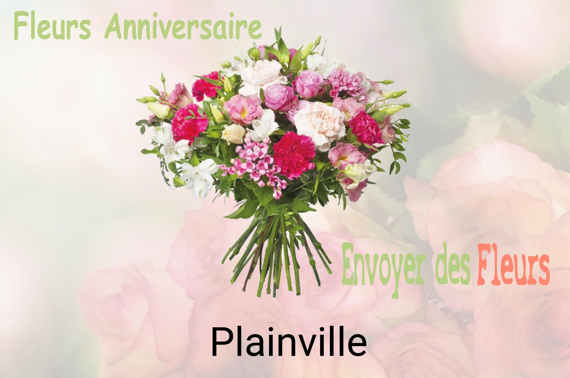 Bouquet de fleurs d’anniversaire livré à Plainville