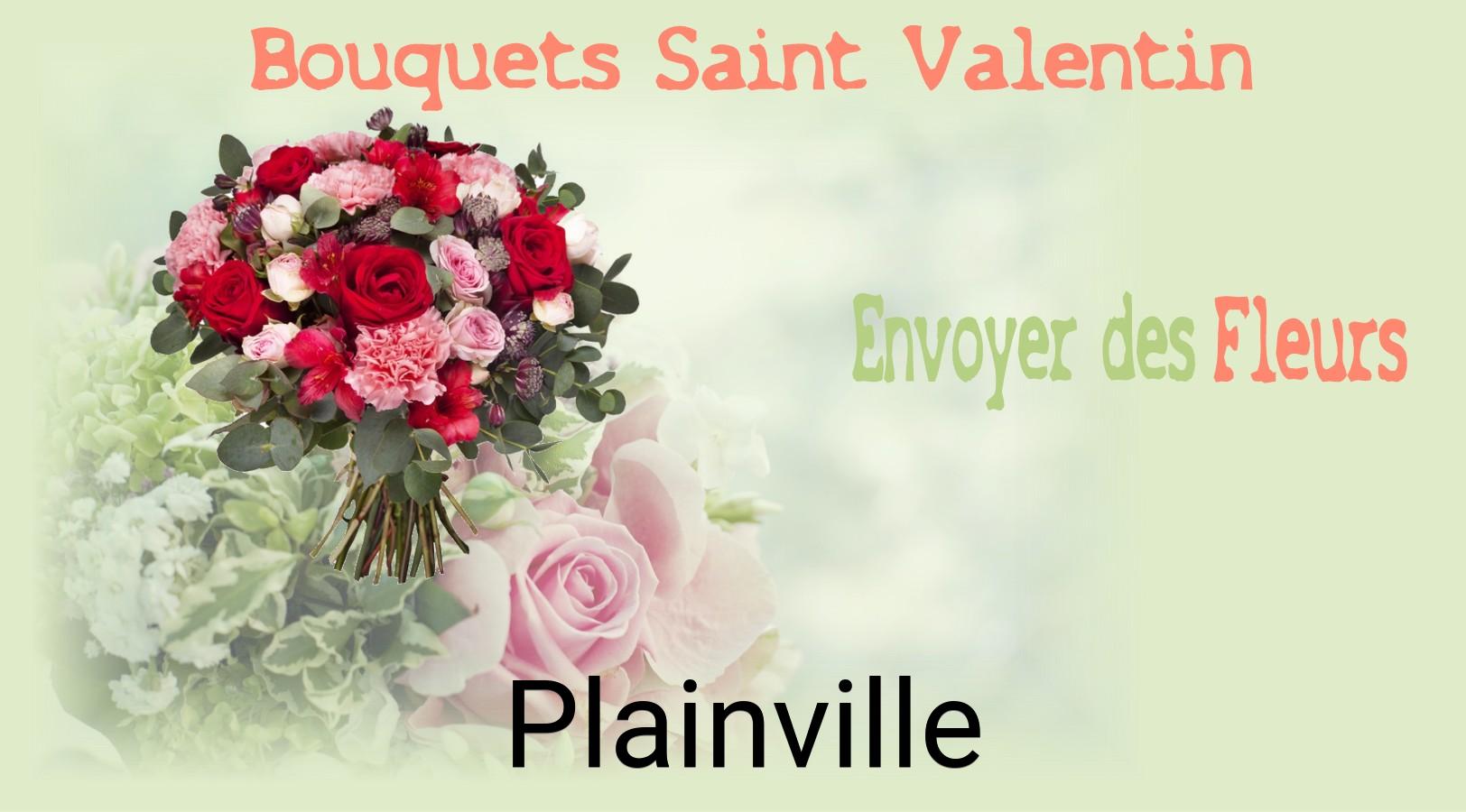 Roses de Saint-Valentin livrées à Plainville